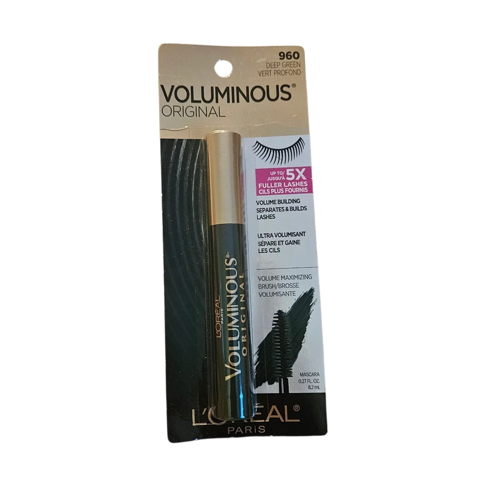 NWT - L'Oreal Voluminous Original Mascara - Deep Green